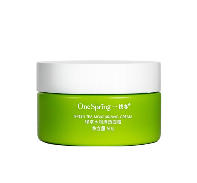 Крем для лица OneSpring Green Tea Moisturizing Cream с экстрактом зеленого чая 50 мл (YZC79331)