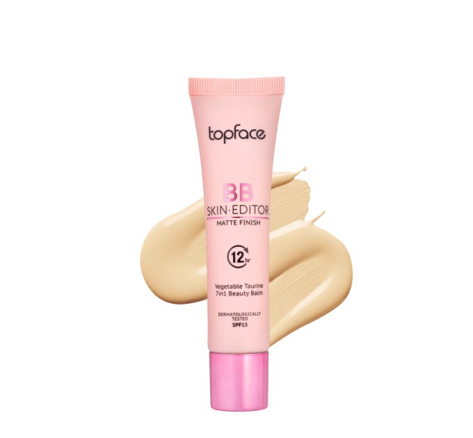 Тональный ВВ крем TopFace Skin Editor Matte Finish SPF15 № 01 30 мл (PT462)