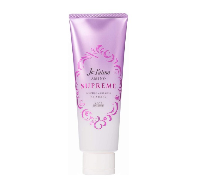 Увлажняющая маска с ароматом розы и жасмина: Kose Cosmeport Je l'aime Amino Supreme Shampoo 230 мл