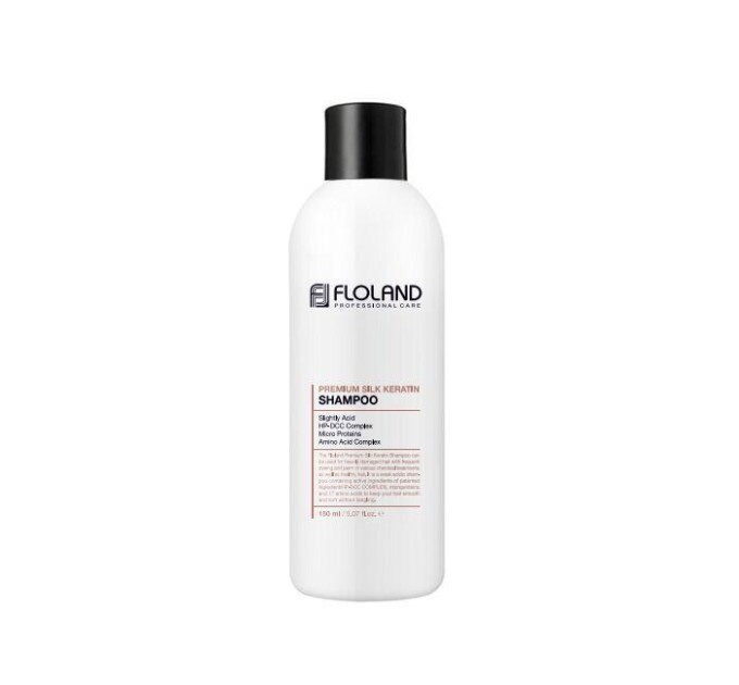 Восстановление волос с Floland Premium Silk Keratin Shampoo