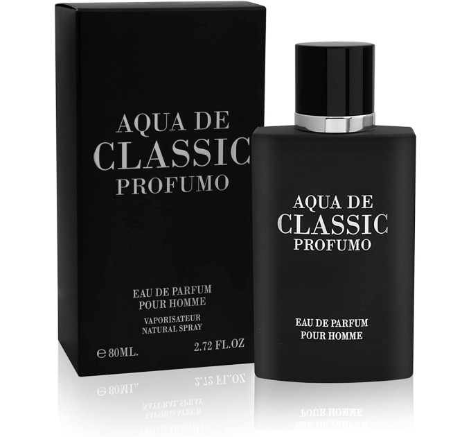 Купить мужскую парфюмерную воду Fragrance World Aqua De Classic Profumo 2000 80 мл (00-00061393) онлайн - Агонь-В