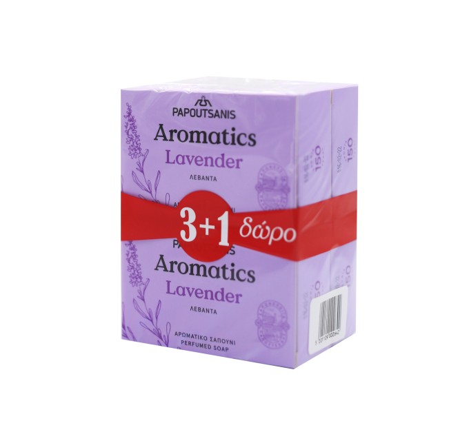 Натуральное твердое мыло Aromatics Лаванда - 4*100 г: уникальный аромат и забота о коже