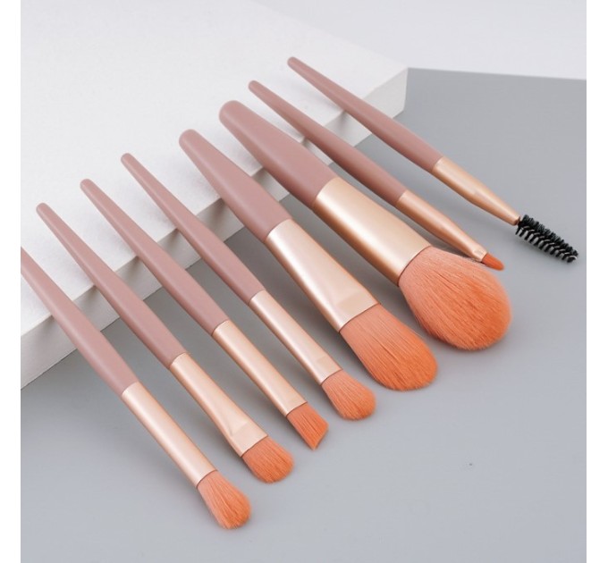 Набор кистей R&G Trevel set orange: идеальный компаньон для макияжа в дороге