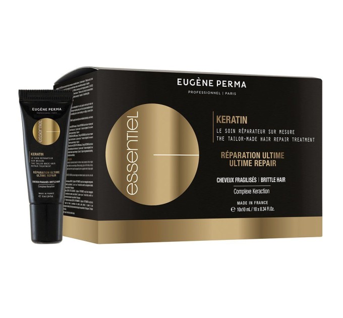 Восстановление волос с Eugene Perma Essentiel Keratin Care 10x10 мл