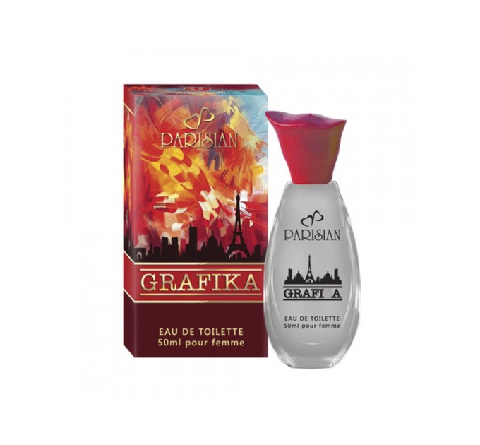 Туалетная вода Grafika Parisian Women EDT 50 ml: элегантность и очарование