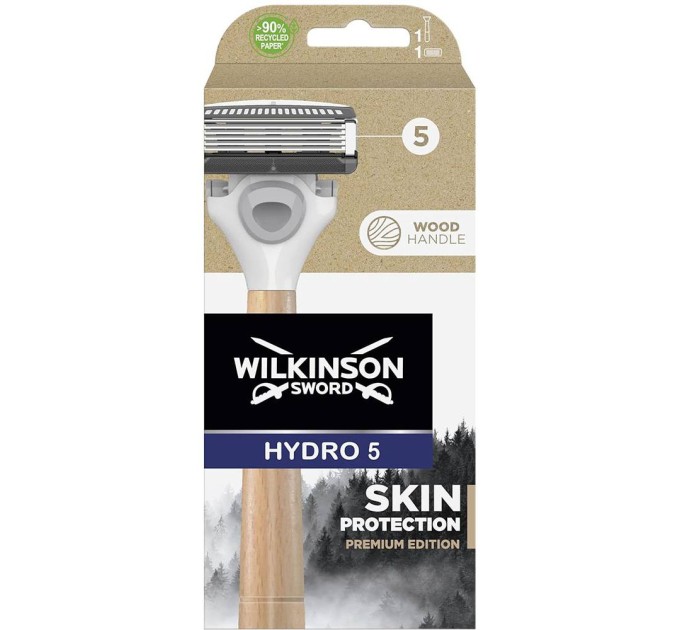 Ощутите максимальную защиту кожи с новым станком Wilkinson Sword Hydro 5 Skin Protection Premium Edition