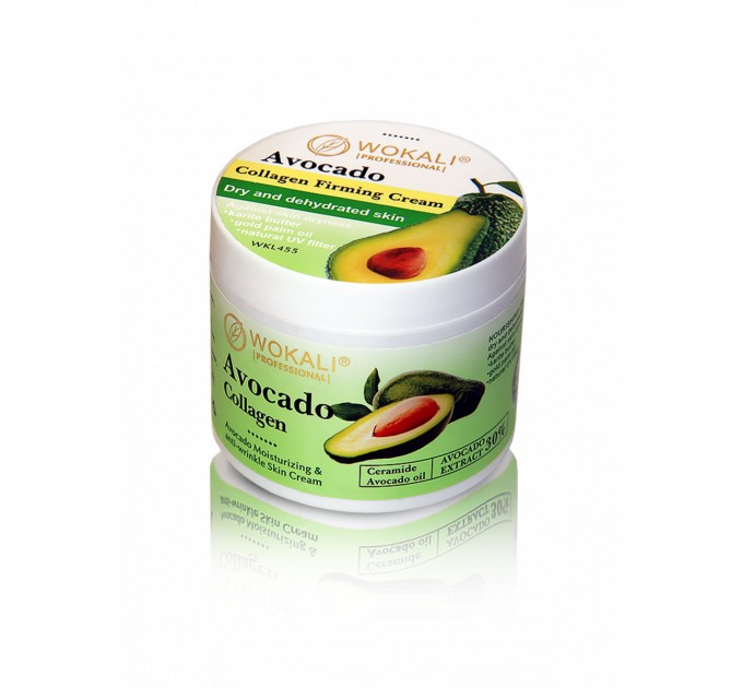 Крем для лица Wokali Avocado Collagen Firming Cream 115g: укрепление и омоложение