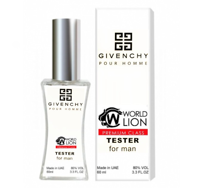 Обзор тестера Givenchy Pour Homme 60ml на Agon-V.com.ua