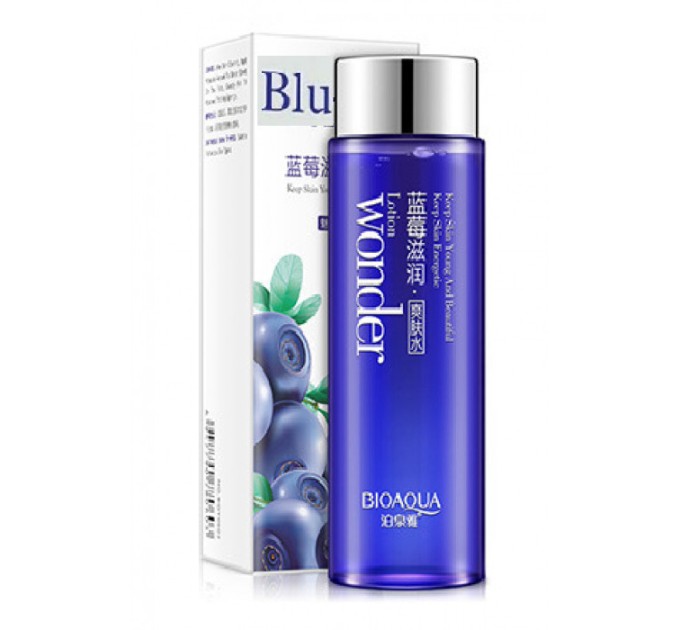 Освежающий и питательный BIOAQUA Blueberries Toner с черничным экстрактом - мощный уход для вашей кожи