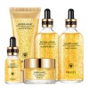 Получите роскошный уход с набором IMAGES Golden Luxury Moisturizing с золотом для лица