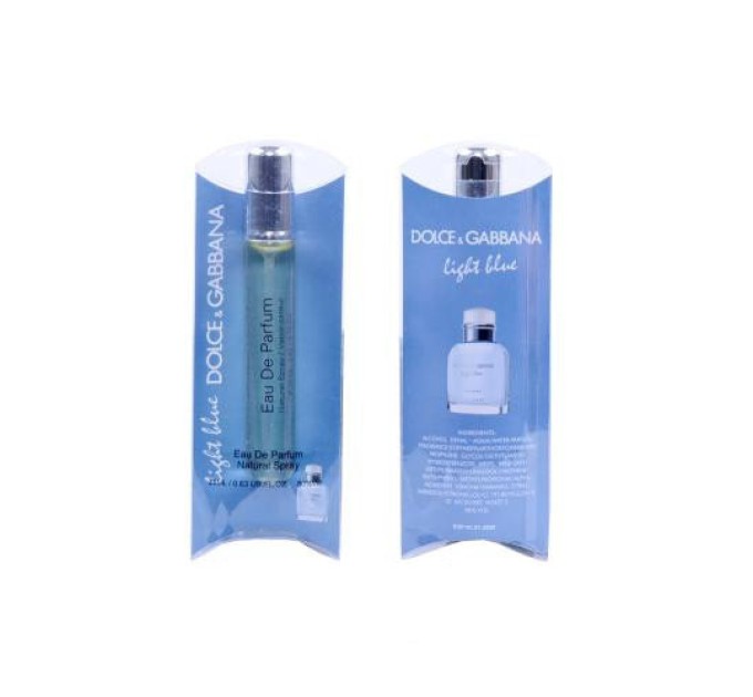 Удобная миниатюра Dolce Gabbana Light Blue pour homme - Pen Tube 20ml на agon-v.com.ua