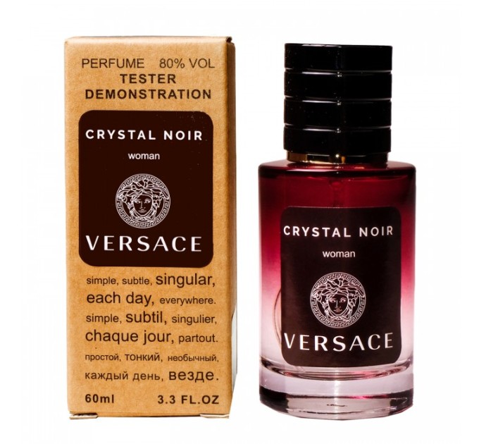 Интригующий Versace Crystal Noir - тестер 60мл: селективный аромат, который пленит