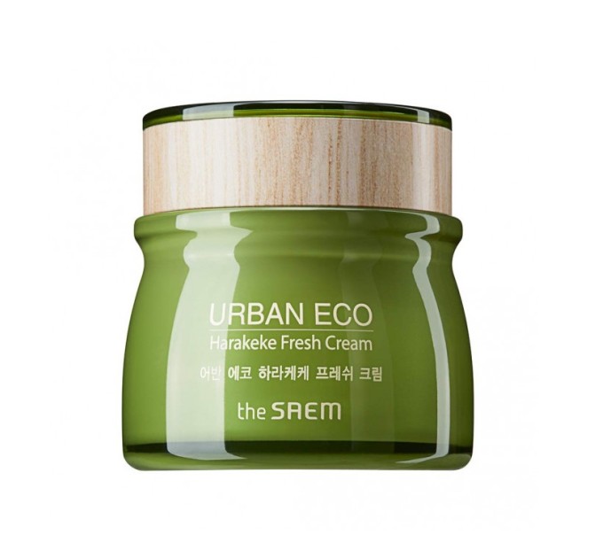 Питательный крем для лица The Saem Urban Eco Harakeke Cream с экстрактом новозеландского льна 60 мл (8806164173886)