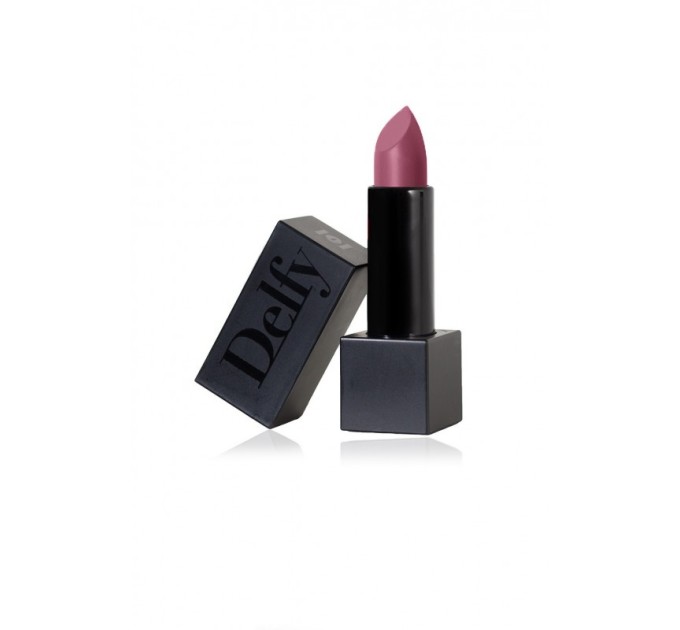 Попробуйте новую матовую губную помаду Delfy Professional Black Velvetly Matt Lipstick Марсала 4 г (5060465710765) на сайте agon-v.com.ua