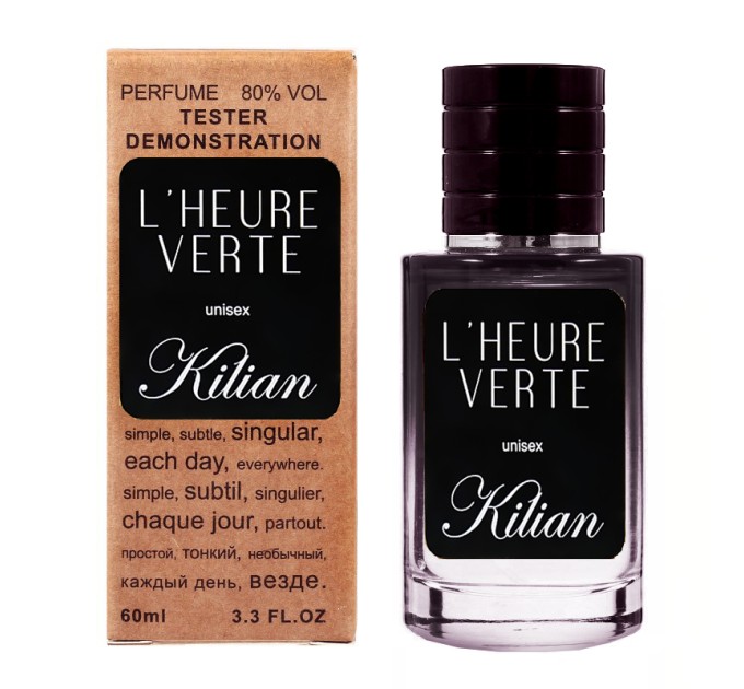 Изысканный аромат: Парфюм Kilian L'heure Verte - Selective Tester 60ml на agon-v.com.ua