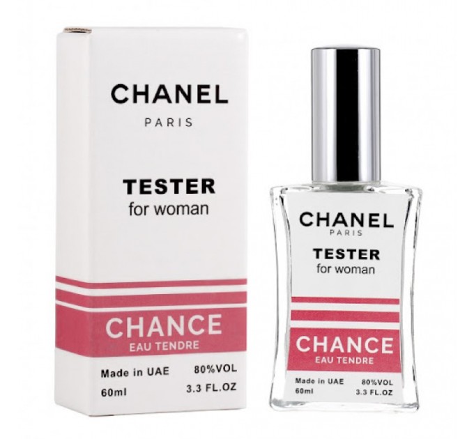 Нежный и свежий аромат Chanel Chance Eau Tendre - Zebra Parfum 60ml на agon-v.com.ua