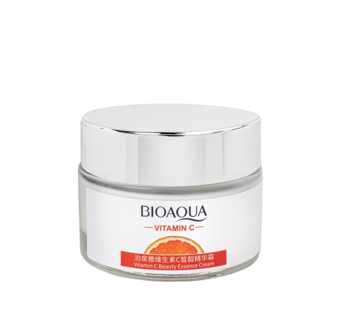 Крем для лица отбеливающий с витамином C Bioaqua Vitamin C Beauty Essence Cream 50 мл (BQY89208)