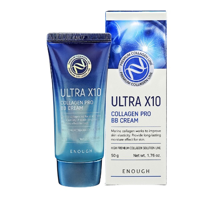 Тональный крем для лица Enough BB Ultra X10 Collagen Pro BB Cream 50 г