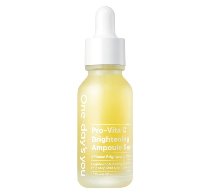 Ампульная осветляющая сыворотка для лица One-day's You Pro Vita-C Brightening Ampoule Serum 20 мл (8809452671705)