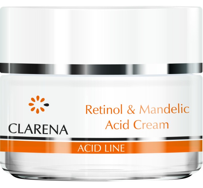 Инновационный Крем Clarena Retinol Mandelic Acid с ретинолом и миндальной кислотой - идеальное решение для вашей кожи!