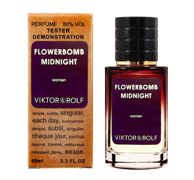 Уникальный тестер Viktor & Rolf Flowerbomb Midnight - выбор современных ценителей