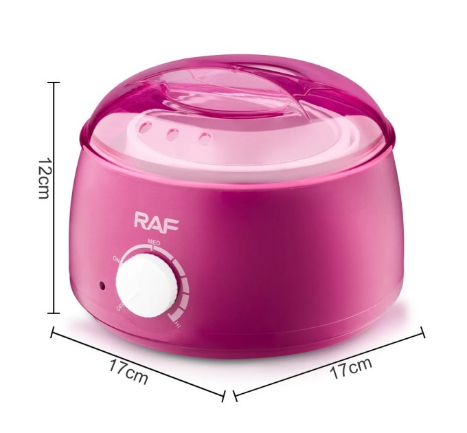 Воскоплав RAF R.438 400ml 65W Pink: регулировка мощности и удобство использования