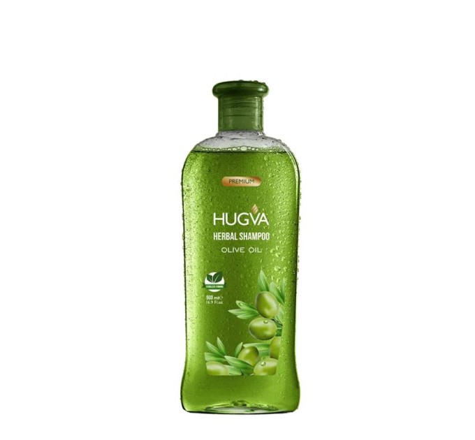 Шампунь Hugva Herbal с оливковым маслом 500 мл