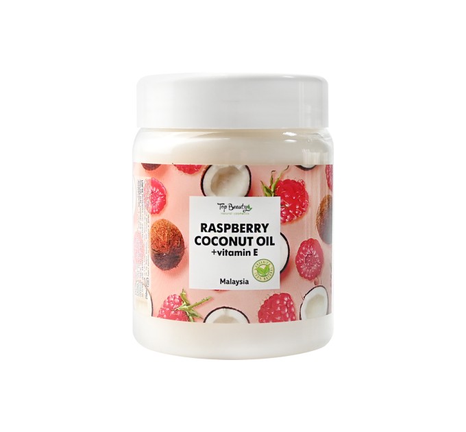 Aроматизированное масло Top Beauty Raspberry-Coconut для красоты кожи, волос и тела