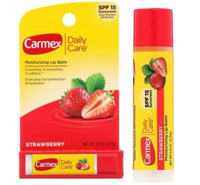 Насладись ягодной свежестью с бальзамом CARMEX земляника!