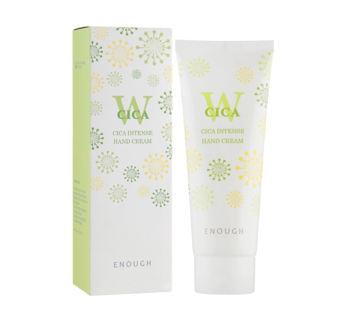 Увлажняющий крем для рук с центеллой азиатской: Enough W Cica Intense Hand Cream 100 мл