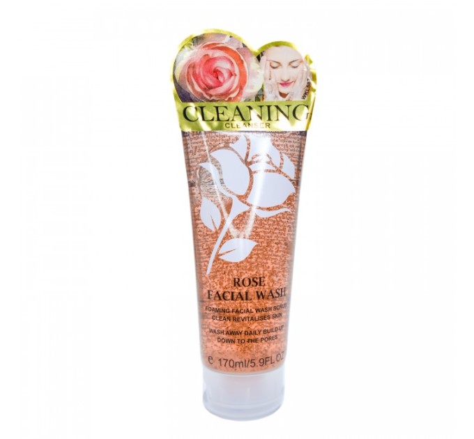 Gentle Rose Foaming Scrub for Fresh Looking Skin