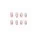 Nail Overlays with Bananahall R406 Beige Glue - 24 pcs (A9873) at agon-v.com.ua