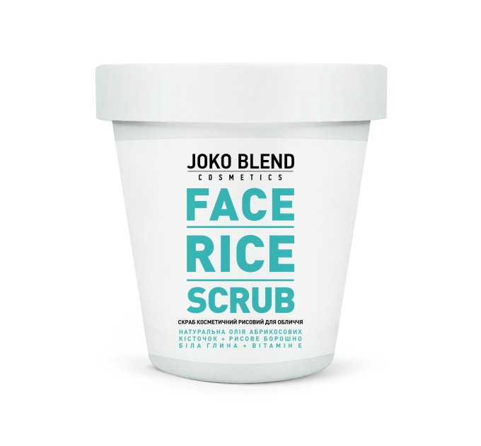 Рисовий скраб для лиця Face Rice Scrub Joko Blend 100 г: ефективна краса