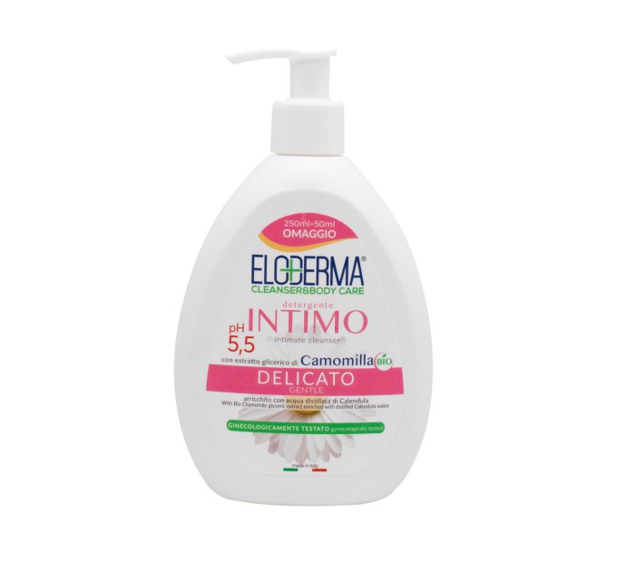 Идеальное крем-мыло для интимной гигиены: Eloderma Delicate, 300 мл