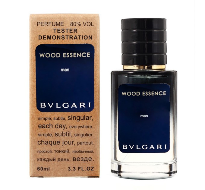 Ощутите силу природы с тестером Bvlgari Wood Essence - Selective Tester 60ml