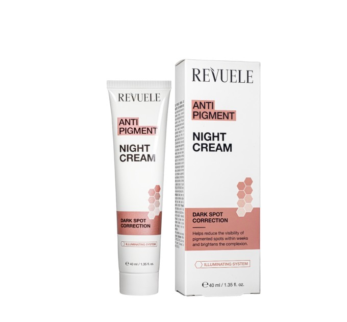 Ночной крем для лица против пигментации REVUELE Anti Pigment Night Cream 40 мл (5060565106697)