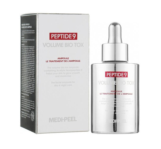 Мощная сыворотка Peptide 9 Volume Bio Tox для лица - инновационный уход в ампулах от Medi Peel