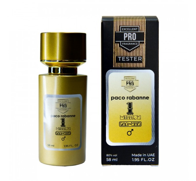 Парфюм Paco Rabanne 1 Million x Pac-Man - Tester 58ml: коллекционное издание для истинных фанатов