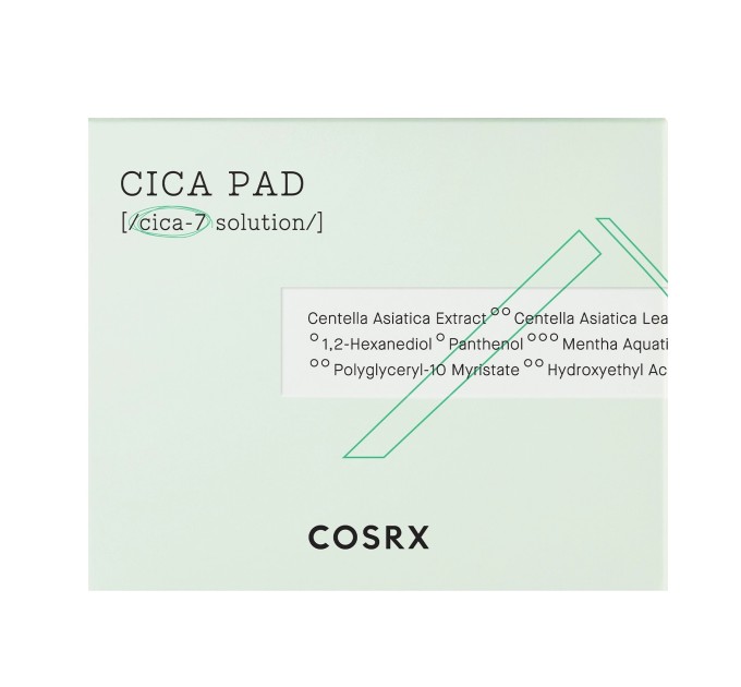 Pure Fit Cica Pad COSRX: диски для лица, 90 шт.