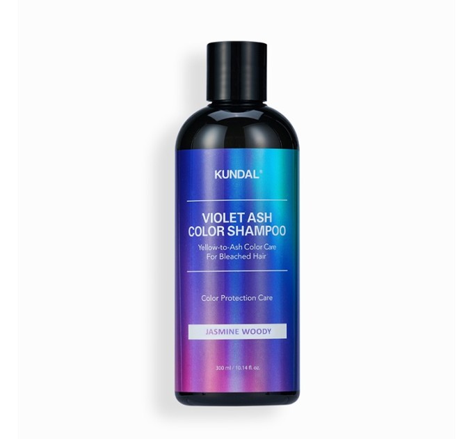 Освежите и поддерживайте яркость блонда с тонирующим шампунем Violet Ash Color Shampoo Jasmine Woody Kundal