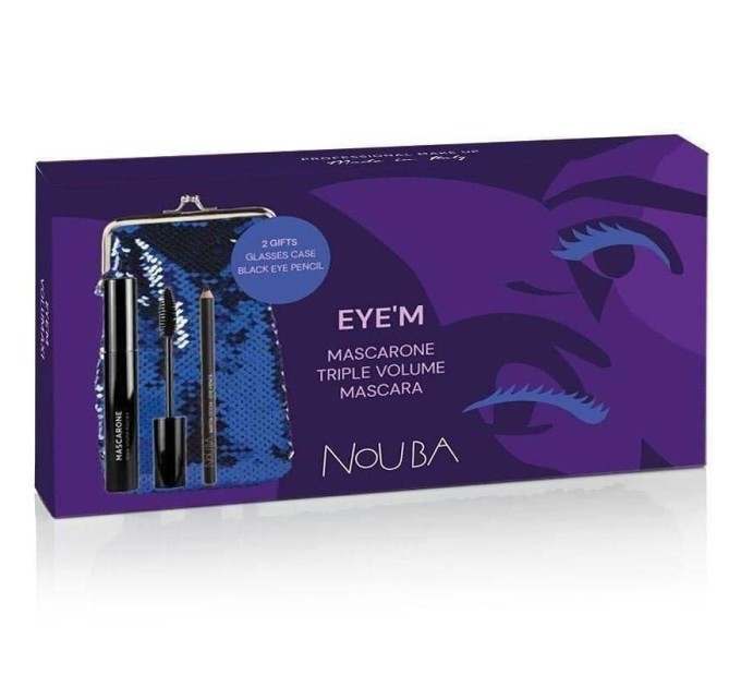 Объемная тушь NoUBA Eye'M Mascarone Triple Volume Mascara 6.5+1.1