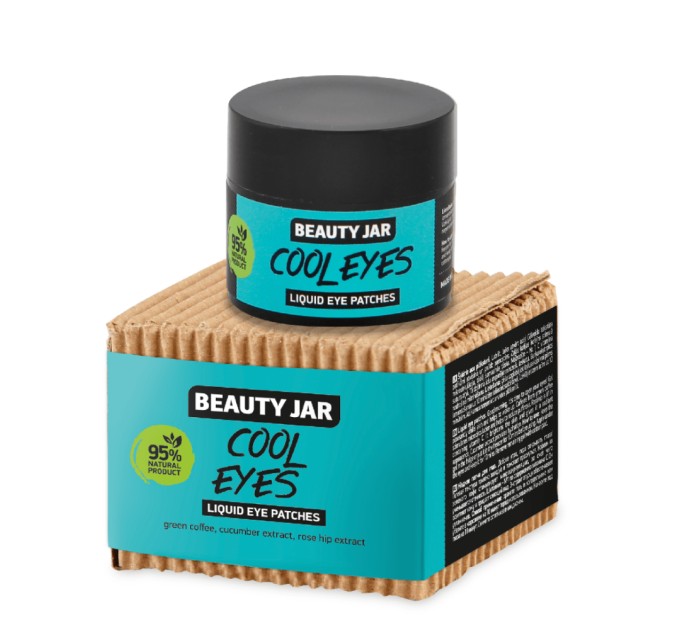 Освежите взгляд с Cool Eyes Beauty Jar - жидкими патчами под глаза!