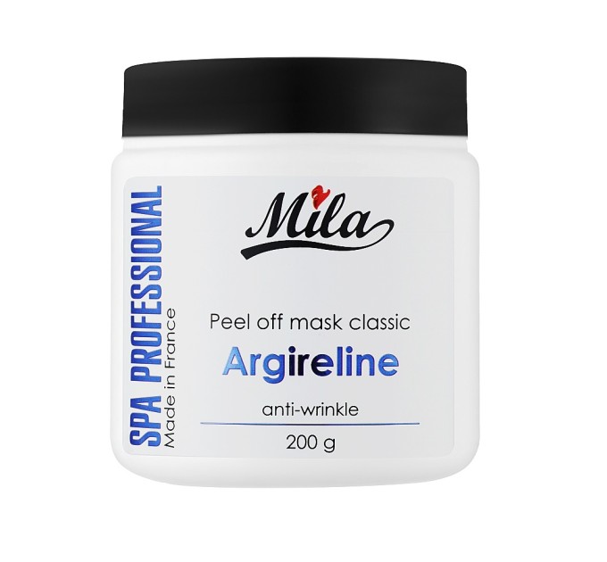 Альгинатная маска Аргирелин+миорелаксинг для коррекции морщин Anti-wrinkle Mask Argireline Mila Perfect 200 мл (3702261194203)