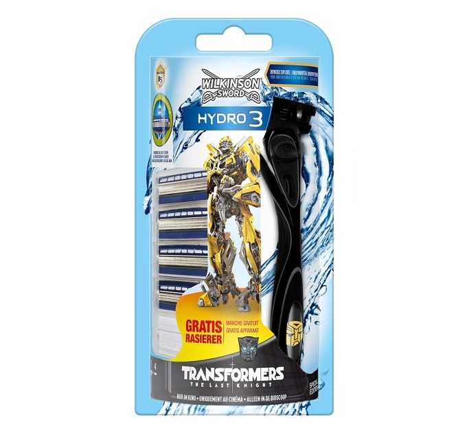 Бритвенный станок Wilkinson Sword Schick Hydro 3 Transformers - высокое качество и неповторимый стиль