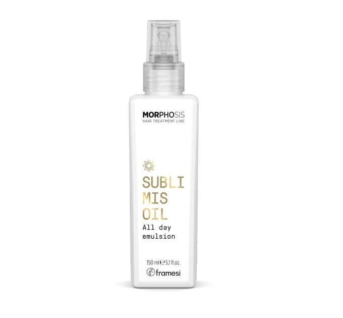 Питательная эмульсия с витамином Е для сухих волос: Morphosis Sublimis Oil All Day Emulsion Framesi 150 мл