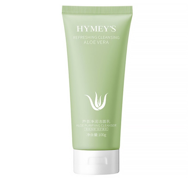 Пенка для умывания Hymeys Aloe Vera Refreshing Purifying Deep Cleansing Cleanser 100 г