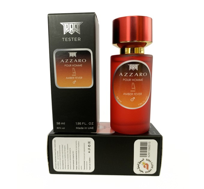 Парфюм Azzaro Amber Fever Tester 58ml: Уникальный Аромат для Настоящих Ценителей