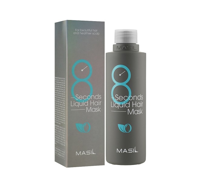 Маска для восстановления волос 8 seconds salon liquid hair mask Masil 100 мл: профессиональное восстановление волос