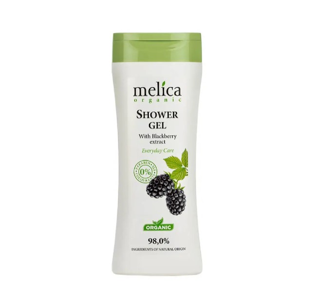 Гель для душа с экстрактом ежевики Melica Organic 250 мл: уникальный уход для кожи!