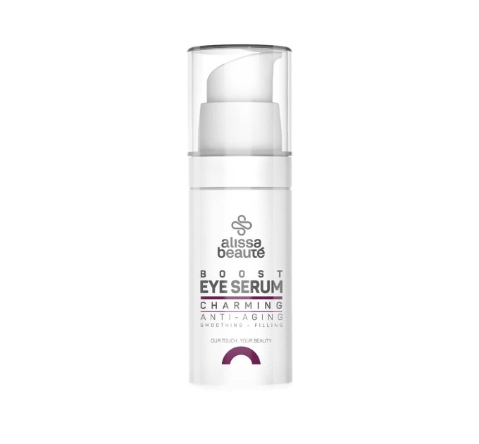 Сыворотка для уменьшения мимических морщин вокруг глаз и губ Charming Boost Eye Serum Alissa Beautе 30 мл